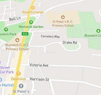 map for Drake Court Residential Home