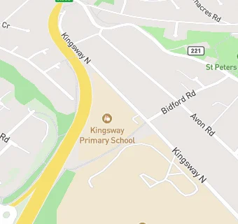 map for Kingsway Primary School