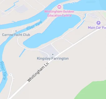 map for Whitlingham Boathouse Foundation