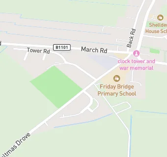 map for Friday Bridge Community Primary School