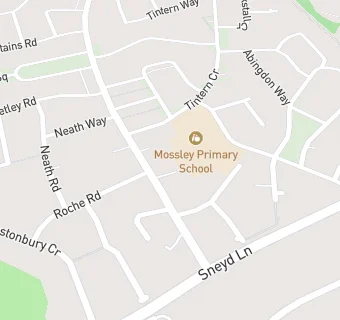 map for Mossley Chemist