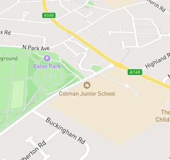 map for Colman Junior School