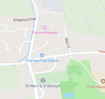 map for Thorney Food Stores