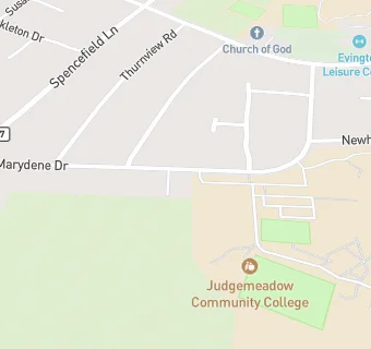 map for Judgemeadow Community College Burger Van