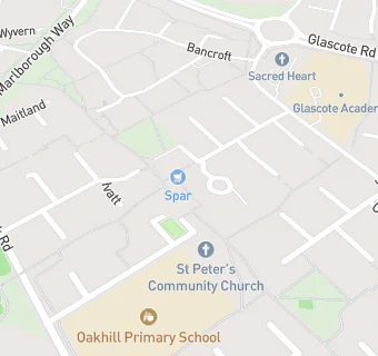 map for Happy Valley Takeaway