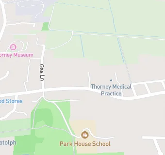 map for Thorney Medical Practice