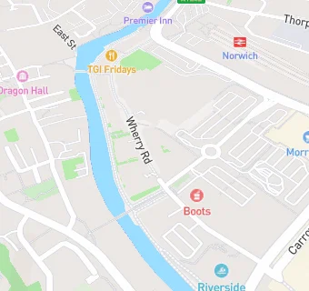 map for Nando's