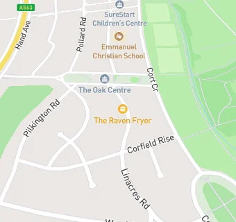 map for TJ's BBQ/Big Bites