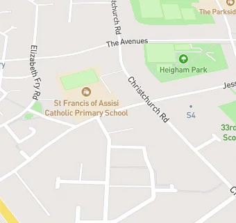 map for St Francis Of Assisi Catholic Primary School