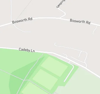 map for Market Bosworth Rugby Football Club