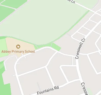 map for Abbey Primary School Breakfast Club