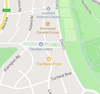 map for The Oak Centre