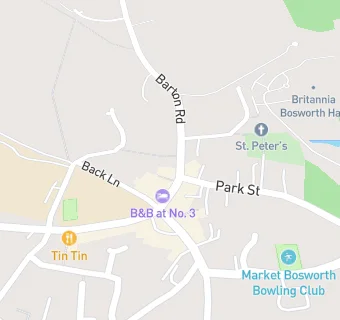 map for Bosworth Pharmacy