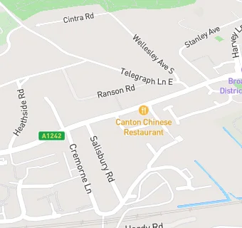 map for The Fat Cat And Canary Public House