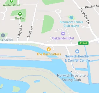 map for Rushcutters Arms