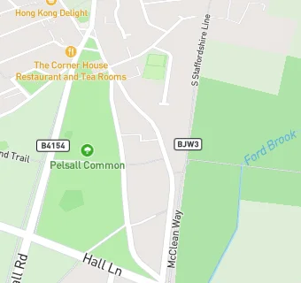 map for Pelsall Community Centre