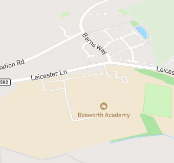 map for Bosworth Academy