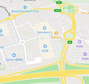 map for Aldi