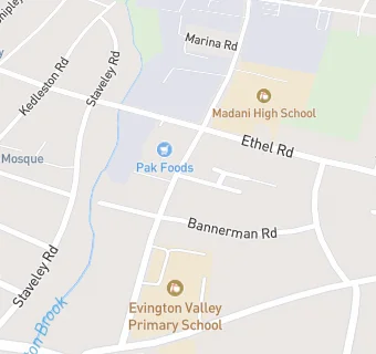 map for Madani Girls School And Madani Boys School