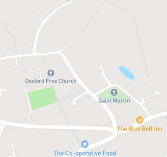 map for St Martins Church Centre