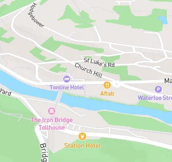 map for Ironbridge Fish & Chips