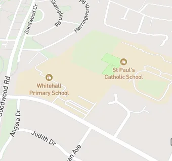 map for Oaklands School