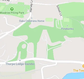 map for Thorpe House School