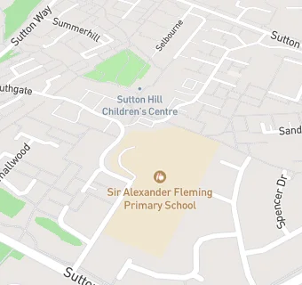 map for Sir Alexander Fleming Primary School