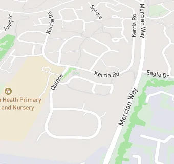 map for Edwards & Ward at Amington Heath Primary School