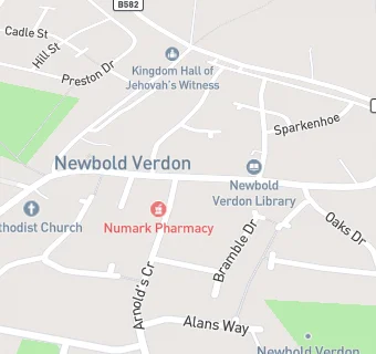 map for Newbold Food And Wine Ltd Nisa Local