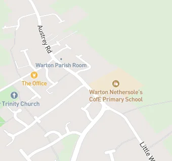 map for Warton Post Office & Stores