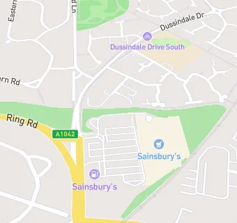 map for Thorpewood Medical Group, Dussindale Branch