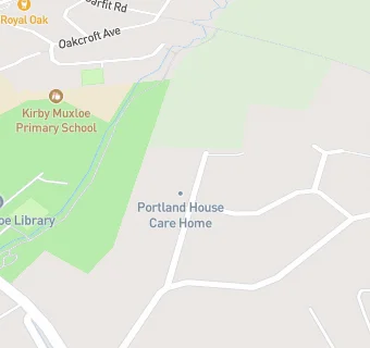 map for Portland House Care Home