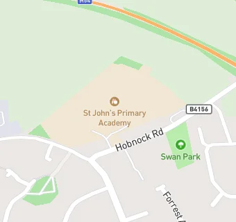 map for St John's Primary Academy