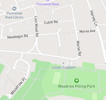 map for Pilling Park Community Centre