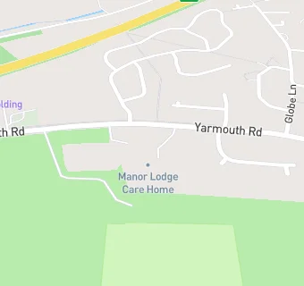 map for Manor House Residential Home