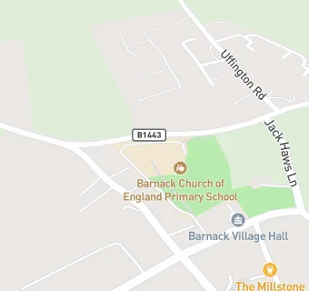 map for Barnack CofE (Controlled) Primary School