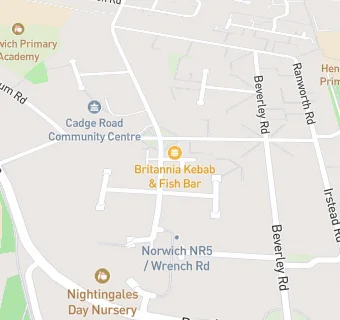 map for Britannia Kebab And Pizza House