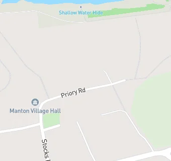 map for Manton Village Hall