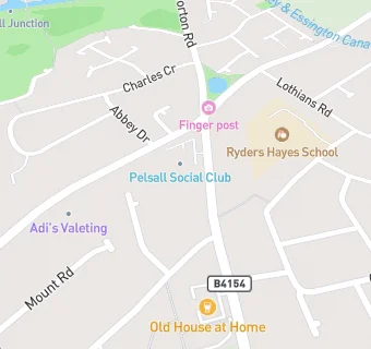 map for Pelsall Social Club And Institute