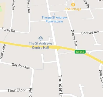 map for Thorpe Convenience Stores