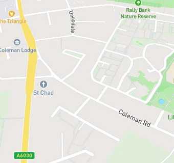 map for The Willows Medical Centre