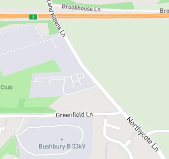 map for Bushbury Grid Sports And Social Club