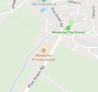 map for Minsterley Primary School