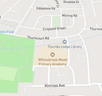 map for Willowbrook Primary School