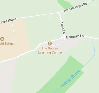 map for The Gables Learning Centre