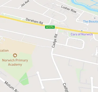 map for Earlham Early Years Centre