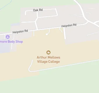 map for Arthur Mellows Village College