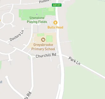 map for Shenstone Chinese Takeaway