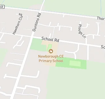 map for Newborough CofE Primary School